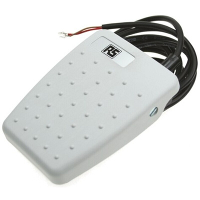 RS PRO General Purpose Momentary Foot Switch - Thermoplastic Case Material, SP-CO, 1.75 A Contact Current, 24V Contact