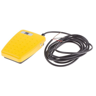RS PRO General Purpose Momentary Foot Switch - Thermoplastic Case Material, SP-CO, 1.75 A Contact Current, 24V Contact