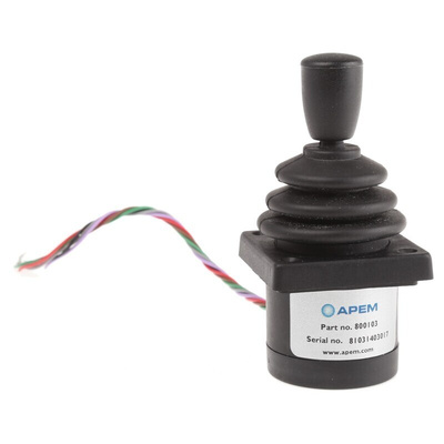 APEM 2-Axis Joystick Switch Conical, Progressive, IP65 125V ac