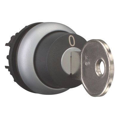 Eaton RMQ Titan 2-position Key Switch Head, Momentary, 22.5mm Cutout
