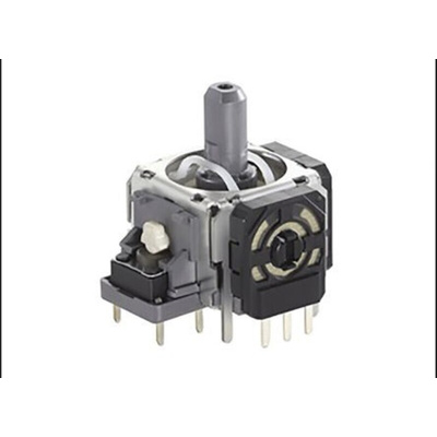 Alps Alpine 2-Axis Joystick Switch Lever, Momentary