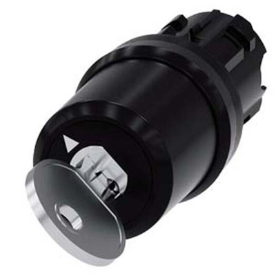 Siemens SIRIUS ACT 2-position Key Switch Head, Momentary, 22mm Cutout