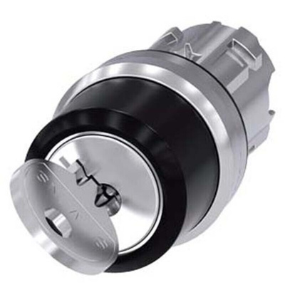 Siemens SIRIUS ACT 2-position Key Switch Head, Latching, 22mm Cutout