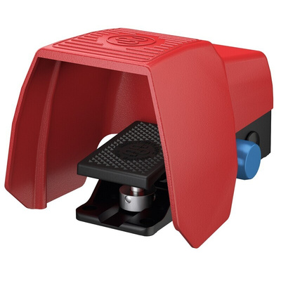 Bernstein AG Foot Switch Latching Foot Switch - Aluminium Case Material, DPDT