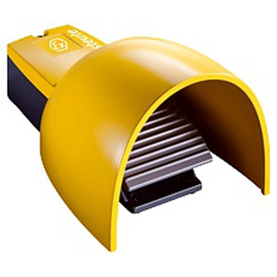 Steute Slow Action Foot Switch - Aluminium Case Material, NC/NO, 5 A ac, 200 A dc Contact Current