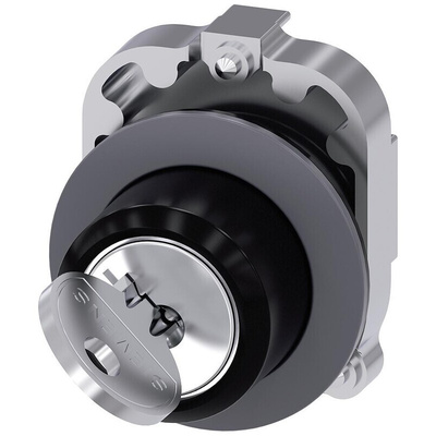 Siemens SIRIUS ACT 2-position Key Switch Head, Momentary, 30mm Cutout