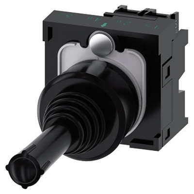 Siemens Joystick Switch Round, IP20, IP65, IP67 5 → 500V ac/dc