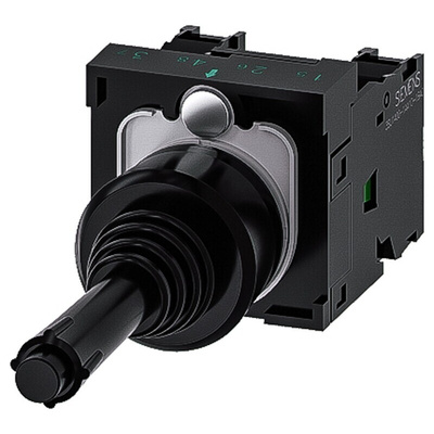 Siemens Joystick Switch Round, IP20, IP65, IP67 5 → 500V ac/dc