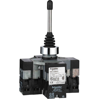 Schneider Electric 4-Axis Joystick Switch Round, IP66 240V