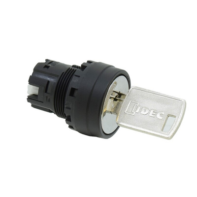 Idec YW1K 2-position Key Switch Head, Illuminated