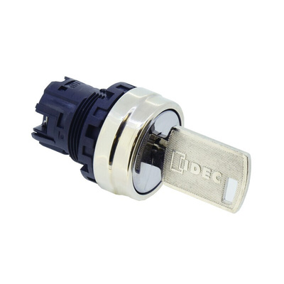 Idec YW4K 3-position Key Switch Head, Illuminated