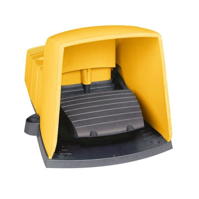 Schneider Electric Industrial Duty Momentary On-Off Foot Switch - Plastic Case Material, 2NC+NO, 3 A, 270 mA Contact