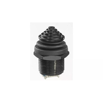 APEM 3-Axis Joystick Switch Conical, Momentary, IP67, IP69K 12V dc