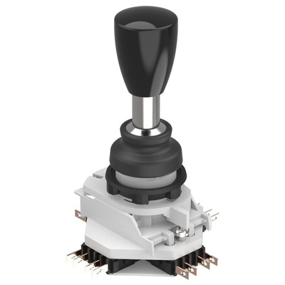 EAO 2 Contacts-Axis Joystick Switch Lever, Momentary, IP65 250V ac