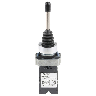 Schneider Electric 4-Axis Joystick Switch Lever, Slow Break, IP65 240V ac
