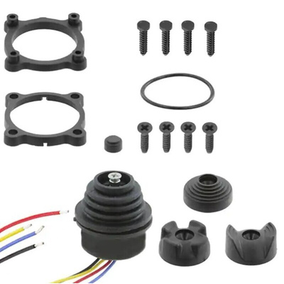 APEM 1-Axis Joystick Castle, Hall Effect, IP67 5 ± 0.01V dc