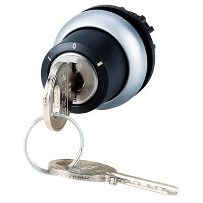 Eaton 3-position Key Switch, Latching, 22.5mm Cutout