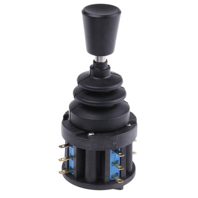 Euchner 4-Axis Joystick Switch Lever, Stay Put, IP65 230 V ac, 24 V dc