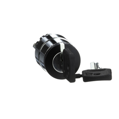 Schneider Electric Harmony XB4 2-position Key Switch Head, Latching, 22mm Cutout