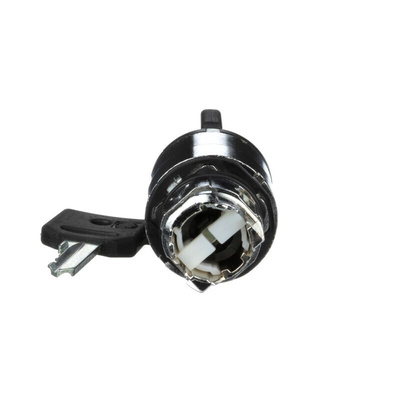 Schneider Electric Harmony XB4 2-position Key Switch Head, Latching, 22mm Cutout