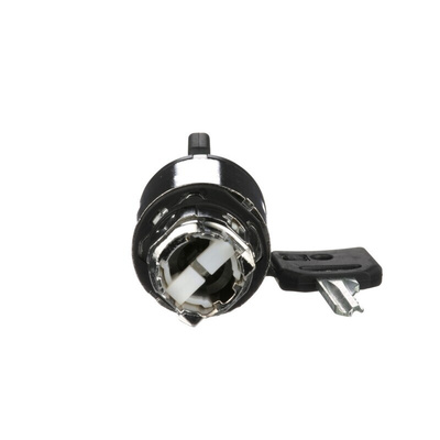 Schneider Electric ZB4 2-position Key Switch Head, Latching, 22mm Cutout