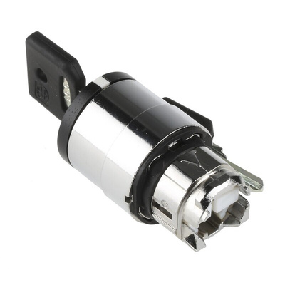 Schneider Electric Harmony XB4 3-position Key Switch Head, Spring Return to Centre, 22mm Cutout