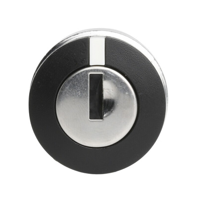 Schneider Electric Harmony XB4 3-position Key Switch Head, Spring Return to Centre, 22mm Cutout