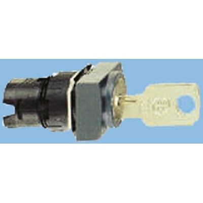 Schneider Electric Harmony XB6 2-position Key Switch Head, Latching, 16mm Cutout