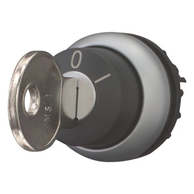 Eaton RMQ Titan 2-position Key Switch Head, Latching, 22mm Cutout