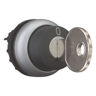 Eaton RMQ Titan 2-position Key Switch Head, Latching, 22mm Cutout