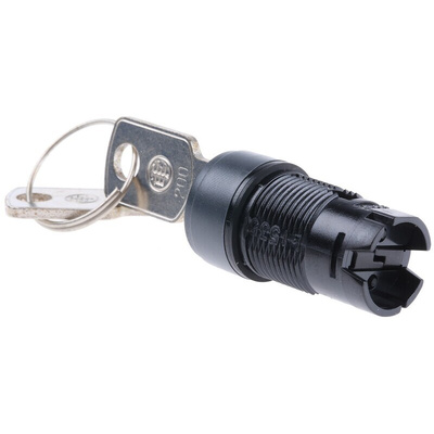 Schneider Electric Harmony XB6 3-position Key Switch Head, Latching, 16mm Cutout