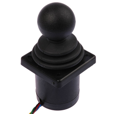 APEM 2-Axis Joystick Switch Knob, Dual Axis Potentiometric, Momentary, IP65