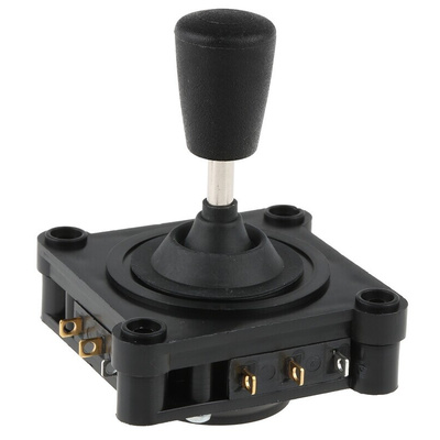 APEM 2-Axis Joystick Switch Conical, Momentary, IP65 250V ac