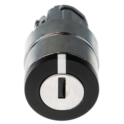 Schneider Electric Harmony XB4 2-position Key Switch Head, Latching, 22mm Cutout