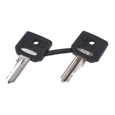 Schneider Electric Harmony XB4 2-position Key Switch Head, Latching, 22mm Cutout