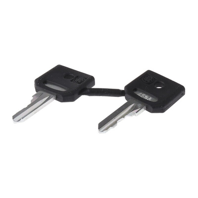 Schneider Electric Harmony XB4 2-position Key Switch Head, Latching, 22mm Cutout