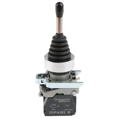 Schneider Electric 2-Axis Joystick Switch Lever, Stay Put, IP66 600V