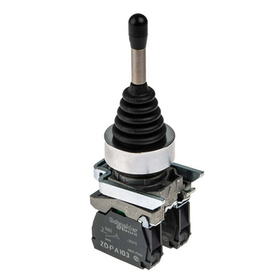 Schneider Electric 2-Axis Joystick Switch Lever, Spring Return, IP66 600V