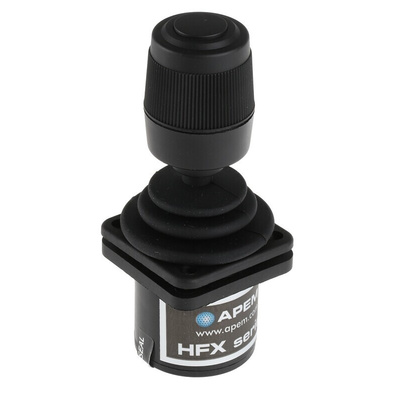 Apem 3-Axis Joystick Switch Button, Hall Effect, IP65