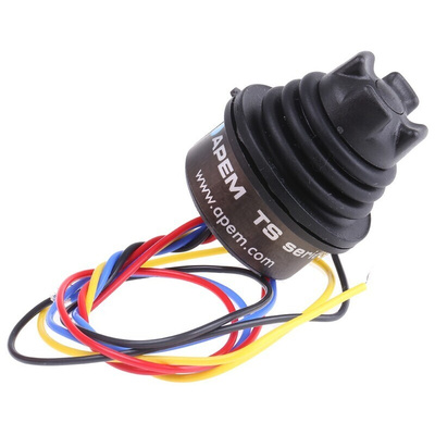APEM 1-Axis Joystick Switch Castle, Hall Effect, IP68, IP69K 5V