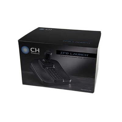 CH Products 3-Axis Joystick Switch Knob, Triple Axis Potentiometric, 5V dc