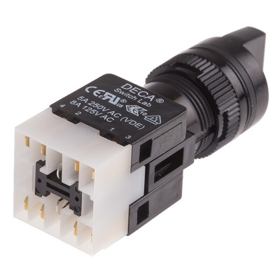 RS PRO Selector Switch - (NC/NO) 3 Positions