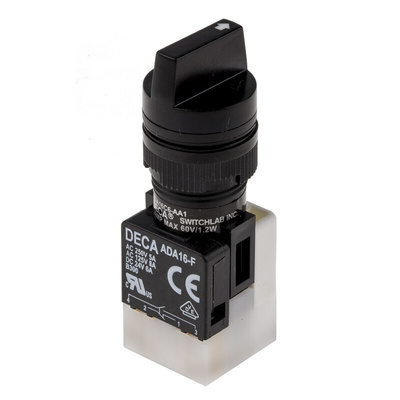 RS PRO Selector Switch - (NC/NO) 2 Positions