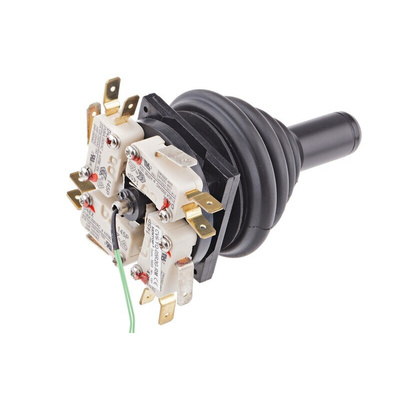 RS PRO 2-Axis Joystick Switch Knob, Spring Return, IP65 250V ac