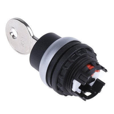 Eaton 2-position Key Switch Head, Latching, 22mm Cutout