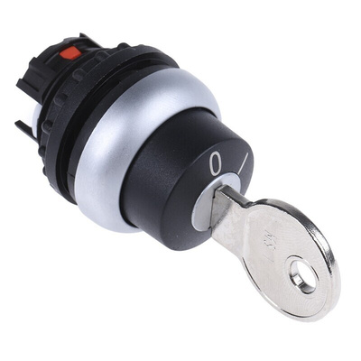 Eaton 2-position Key Switch Head, Latching, 22mm Cutout