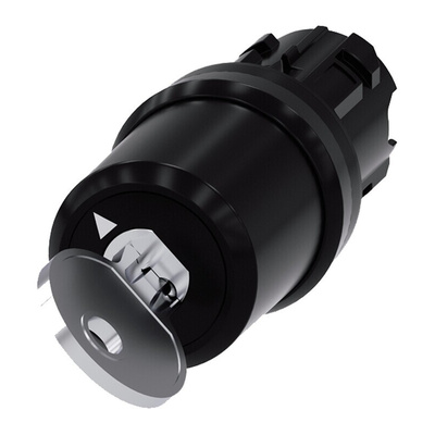 Siemens SIRIUS ACT 2-position Key Switch Head, Latching, 22mm Cutout