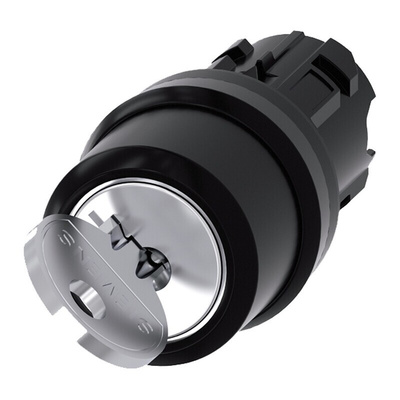 Siemens SIRIUS ACT 2-position Key Switch Head, Latching, 22mm Cutout