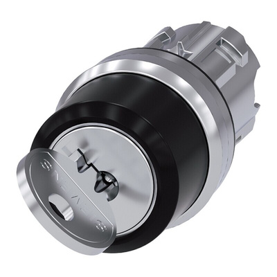 Siemens SIRIUS ACT 2-position Key Switch Head, Latching, 22mm Cutout