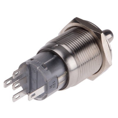 RS PRO Selector Switch - (on-on), Illuminated 2 Positions
